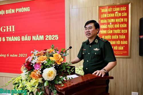Sơ kết công tác cửa khẩu 6 tháng đầu năm 2025