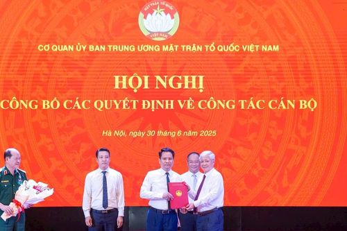 Bổ nhiệm Tổng Biên tập Báo Đại đoàn kết theo mô hình mới của Mặt trận Tổ quốc Việt Nam