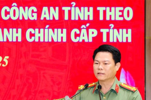 Công bố tổ chức bộ máy của công an nhiều tỉnh, thành sau sáp nhập