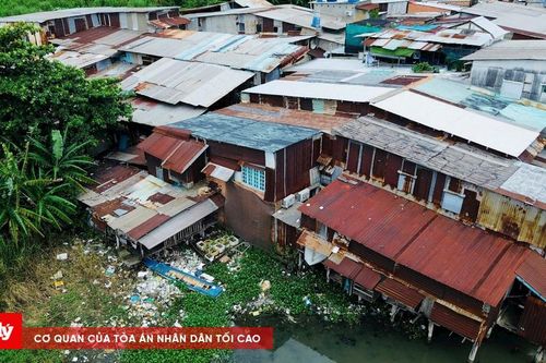 Cận cảnh rạch Văn Thánh ô nhiễm sắp được cải tạo ở TP.HCM