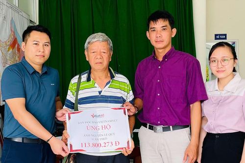 Bạn đọc giúp đỡ anh Nguyễn Lê Quý gặp nạn trên đường về quê hơn 110 triệu đồng