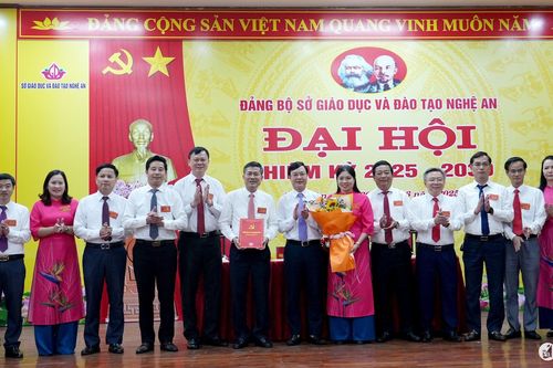 Đồng chí Thái Văn Thành giữ chức Bí thư Đảng ủy Sở Giáo dục và Đào tạo