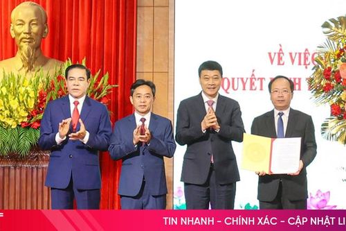 Toàn cảnh lễ công bố các quyết định về sắp xếp ĐVHC, tổ chức bộ máy, cán bộ