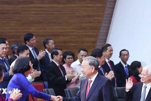 Tổng Bí thư dự lễ Công bố các Nghị quyết về sáp nhập đơn vị hành chính ở TP Hồ Chí Minh