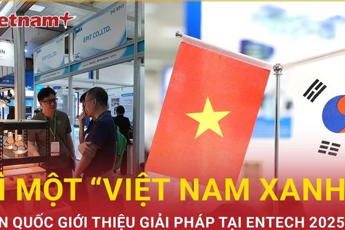 Doanh nghiệp Hàn Quốc tại ENTECH 2025: Chung tay vì một 'Việt Nam Xanh'