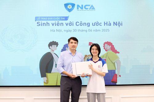 Trao giải cuộc thi 'Sinh viên với Công ước Hà Nội' về phòng chống tội phạm mạng