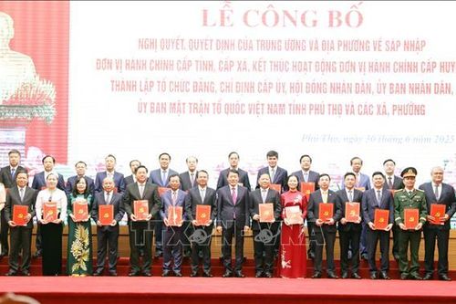 Công bố chính quyền địa phương 2 cấp: Tầm nhìn mới, khát vọng mới