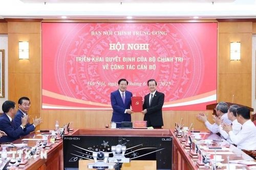 Ông Lê Hồng Quang giữ chức Phó Trưởng Ban Nội chính