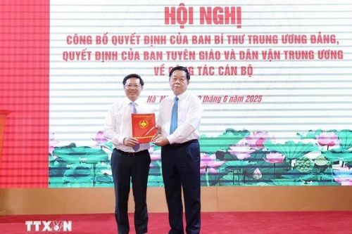 Tân Phó trưởng Ban Tuyên giáo và Dân vận Trung ương là ai?