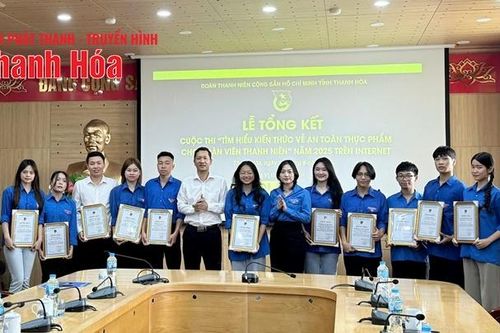 Tổng kết cuộc thi 'Tìm hiểu kiến thức về an toàn thực phẩm trong đoàn viên, thanh niên' năm 2025