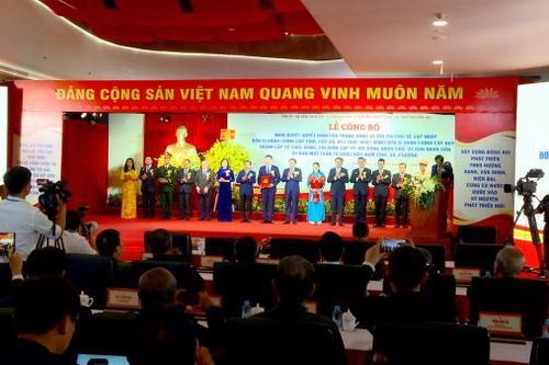Công bố các nghị quyết về sáp nhập tỉnh Đồng Nai và Bình Phước