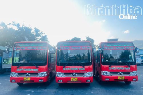 Tuyến xe buýt Nha Trang đi Phan Rang - Tháp Chàm và ngược lại chính thức hoạt động