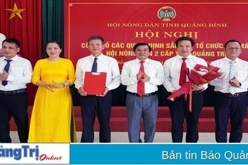 Ông Trần Tiến Sỹ giữ chức Chủ tịch Hội Nông dân tỉnh Quảng Trị nhiệm kỳ 2023 - 2028