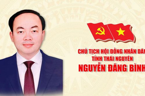 Tiểu sử Chủ tịch Hội đồng nhân dân tỉnh Thái Nguyên Nguyễn Đăng Bình