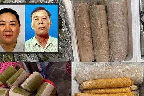 Thu giữ hơn 4 tạ giò chả chứa hàn the