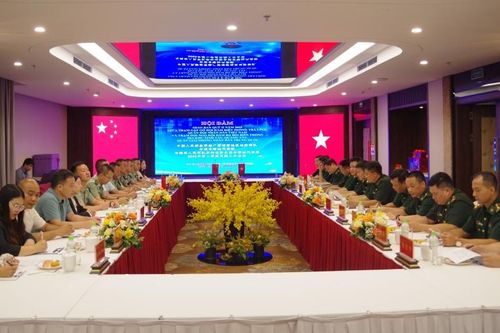 Hội đàm giữa Cụm 12 đồn Biên phòng tỉnh Cao Bằng, Hà Giang (Việt Nam) với Trạm Hội ngộ, hội đàm Bộ đội Biên phòng địa khu Tịnh Tây (Trung Quốc)