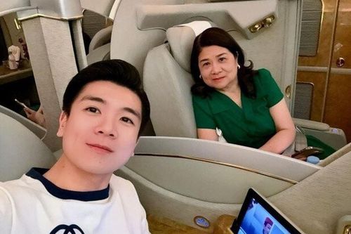 Phu nhân Bầu Hiển chuẩn 'mẹ quốc dân': Làm 'bạn nhậu' với quý tử, không cần con dâu tự tay chăm 3 cháu nội