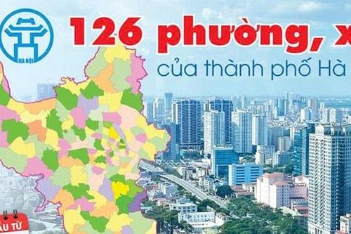 Thông tin cần biết về 126 xã, phường của thành phố Hà Nội từ 1-7-2025