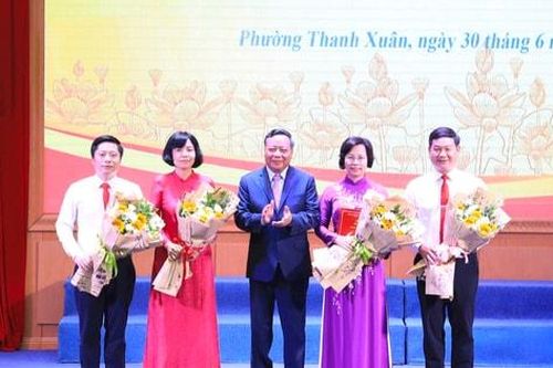 Đồng chí Bùi Huyền Mai giữ chức Bí thư Đảng ủy phường Thanh Xuân