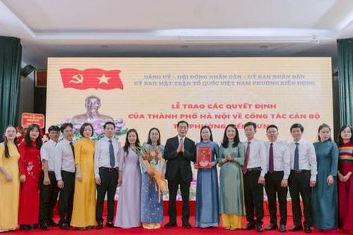 Phường Kiến Hưng đoàn kết, nỗ lực vận hành chính quyền địa phương hai cấp hiệu quả