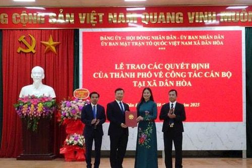 Đồng chí Mai Xuân Trường giữ chức Bí thư Đảng ủy xã Dân Hòa