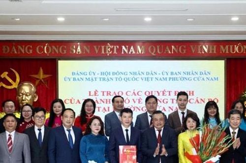 Đồng chí Phạm Tuấn Long là Bí thư Đảng ủy phường Cửa Nam