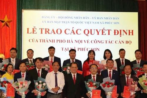 Công bố thành lập Đảng bộ và các chức danh cán bộ xã Phúc Sơn