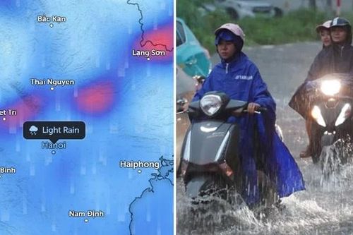 Ngày mai Hà Nội vẫn mưa và giảm nhiệt độ, bao giờ miền Bắc mới hết mưa dông?