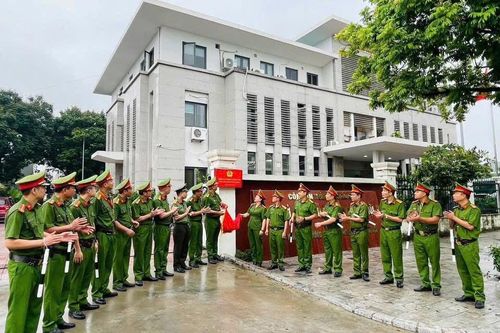 Công an phường Dương Nội giữ gọn sạch địa bàn ngay sau khi triển khai bộ máy mới