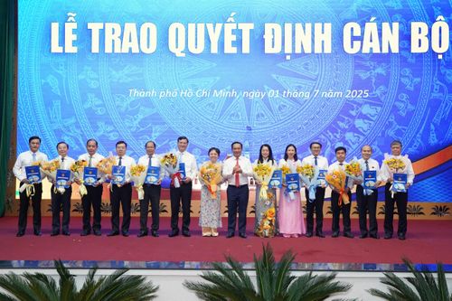 Công bố lãnh đạo các sở, ngành của TP.HCM sau sáp nhập