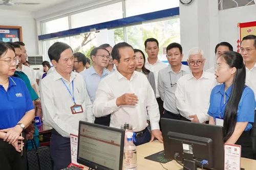 Khảo sát hoạt động chính quyền 2 cấp tại phường Dĩ An