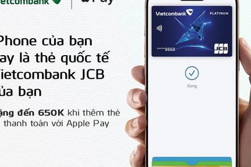 Mở rộng trải nghiệm số: Vietcombank đưa Apple Pay đến chủ thẻ JCB