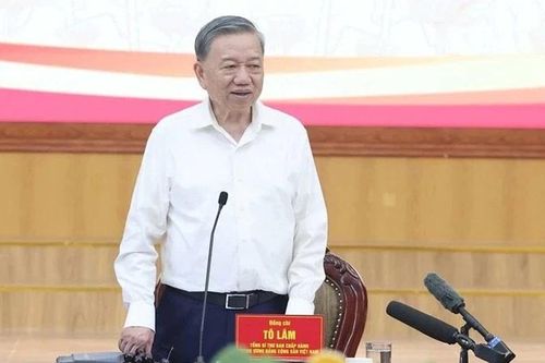Tổng Bí thư Tô Lâm kiểm tra hoạt động của chính quyền địa phương 2 cấp tại Hà Nội