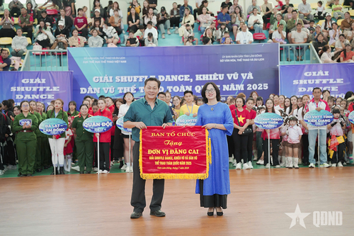 Khởi tranh Giải shuffle dance, khiêu vũ và dân vũ thể thao toàn quốc năm 2025