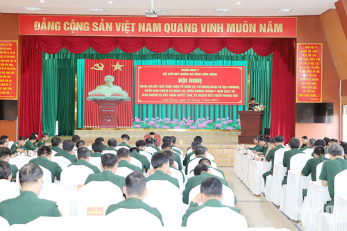 Bộ CHQS tỉnh Lâm Đồng giao nhiệm vụ xây dựng quyết tâm, kế hoạch tác chiến phòng thủ