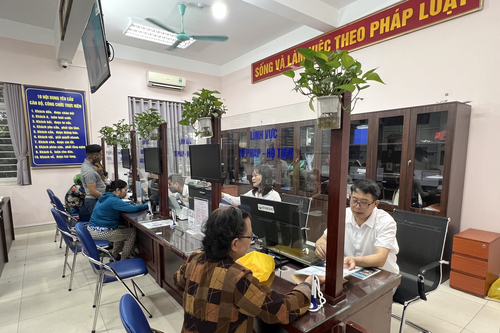 Phường Phú Diễn (Hà Nội) giải quyết thủ tục hành chính nhanh, gọn