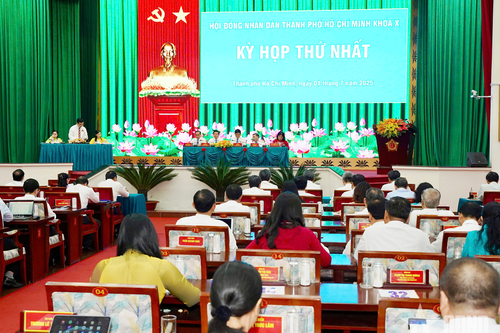 Hội đồng nhân dân TP Hồ Chí Minh tổ chức kỳ họp thứ nhất