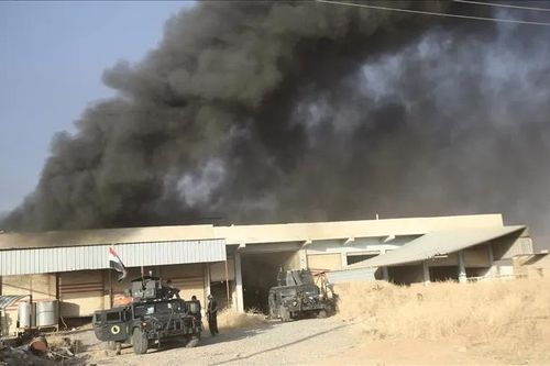 Sân bay Iraq bị tấn công bằng rocket