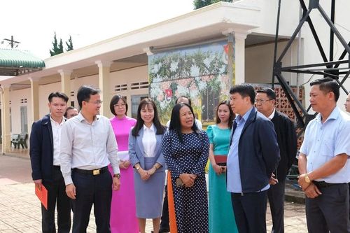 Bí thư Lâm Đồng kiểm tra hoạt động tại xã Bảo Thuận