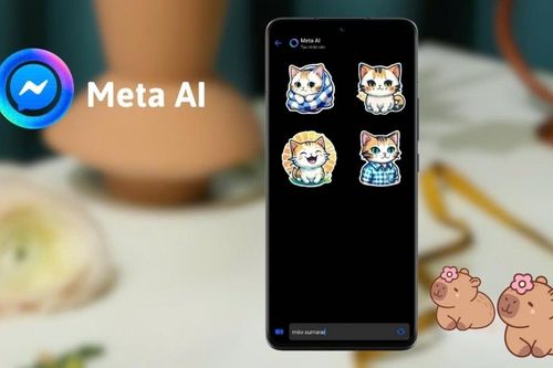 Cách tạo nhãn dán trên Messenger bằng AI thú vị nhất