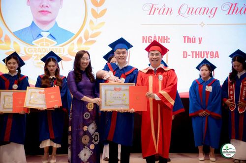 Đại học Nông - Lâm Bắc Giang: Trao bằng tốt nghiệp và phối hợp cùng doanh nghiệp tuyển dụng việc làm cho sinh viên