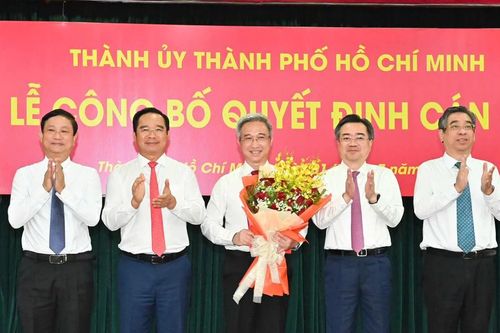 Ông Đặng Minh Thông được chuẩn y làm Phó Bí thư Thành ủy TPHCM