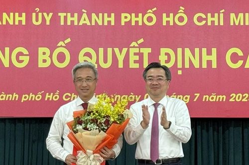 Ông Đặng Minh Thông làm Phó Bí thư Thành ủy TPHCM