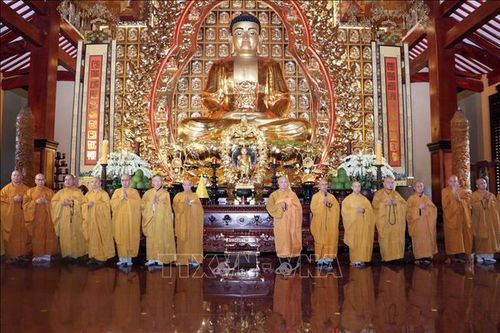 Phật giáo phát huy tinh thần 'hộ quốc an dân' trong ngày trọng đại của đất nước
