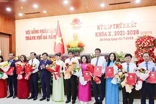 Bổ nhiệm lãnh đạo 14 sở, ngành thuộc UBND TP Đà Nẵng