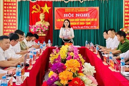 Nghệ An: Xã biên giới bắt đầu vận hành mô hình chính quyền địa phương 2 cấp