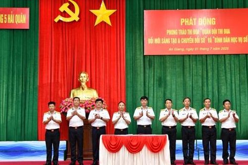 Đảng ủy Vùng 5 Hải quân quán triệt, triển khai thực hiện Nghị quyết số 59-NQ/TW