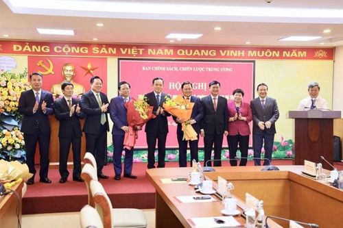 Ban Chính sách, chiến lược Trung ương có thêm hai Phó trưởng ban