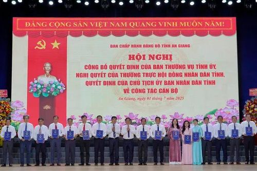 Danh sách cán bộ lãnh đạo, quản lý thuộc khối hành chính Nhà nước tỉnh An Giang