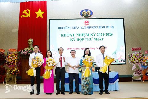 Phường Bình Phước kiện toàn bộ máy, sẵn sàng phục vụ nhân dân